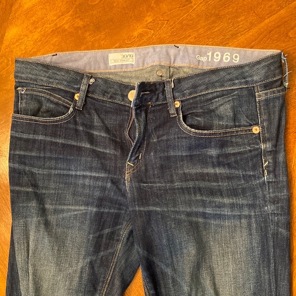 GAP Denim - Gap real straight jeans